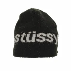 大人気新品 専用Stussy HELVETICA JACQUARD BEANIE ネイビー ニット