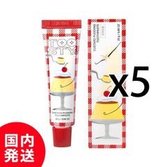 【公式代理店/5本セット】TOOSTY トゥースペースト プリン味 25g 韓国 歯磨き粉 無添加 デンタルケア