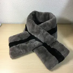 レプシム　フェイクファーマフラー