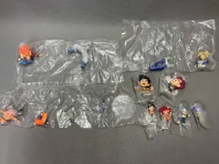 ジャンク 【まとめ売り】ドラゴンボール　フィギュア キーホルダー　9個セット　孫悟空　トランクス　ゴジータなど