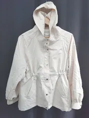 ◇ ⊂ MAJESTIC LEGON マジェスティックレゴン ジップアップ 長袖 ブルゾン サイズM ライトベージュ レディース E  【1411070012029】のサムネイル