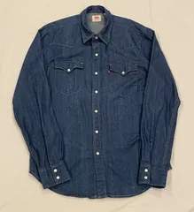 Levi's リーバイス　デニムウエスタンシャツ 濃紺　Ｍ ※メルカリ便（匿名）発送