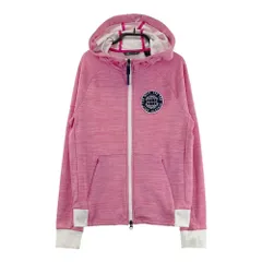 サイズ：L ADIDAS GOLF アディダスゴルフ ADICROSS 長袖 ジップ パーカー  ピンク系 [240101513031] ゴルフウェア レディース ストスト