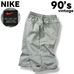 90s 黒タグ ヴィンテージ ナイキ NIKE コットン ショート パンツ ショーツ M スカイブルー メンズ