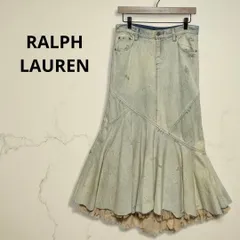美品 ラルフローレン デニム フレア マーメイドスカート ヴィンテージ 2025年最新】ラルフローレン デニム スカート マーメイドの人気