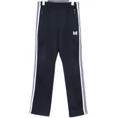 新品未使用　NEEDLES ナローブラックホワイト 2025年最新】needles narrow track pantsの人気アイテム - メルカリ