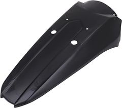 CustomDivine 互換品カワサキ 用 リアフェンダー KLX250 1993-2007 KLX300 1997-2003 等 バイク オートバイ マッド ガード カバー パネル 泥除け 汎用 社外品 カスタムパーツ(ブラック)