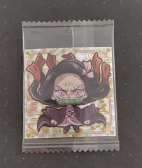 鬼滅の刃　ディフォルメ　ウエハース　シール　重奏レア　禰豆子