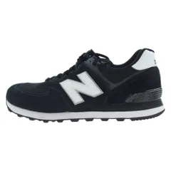 NEW BALANCE ニューバランス スニーカー ML574EE2 ローカット スニーカー ブラック系 ホワイト系 27.5cm【中古】