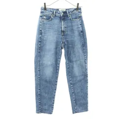美品 SOMETHING サムシング 日本製 デニムパンツ W28 ブルー レディース 古着