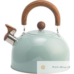 全新品  やかん 笛吹きケトル やかん 笛吹き 3L 大容量 湯沸かし ステンレスケトル ティーケトル 木目ハンドル 簡単開閉 ガス火/IH対応 すべての熱#アイリーヌショップ