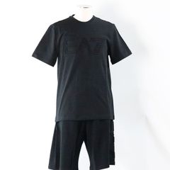 半袖jTシャツ EA7 EMPORIO ARMANI  アルマーニ 7m000567 インポート メンズ  ブラック 春 夏 おでかけ カジュアル プレゼント ギフト 紳士 合わせやすい 1点物 30代 40代 50代  トップス イタリア 新品