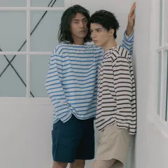 ボーダースリーブT