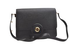 LOUIS VUITTON Epi Free Run Shoulder Crossbody Bag, Black, M52402 LV 3358N