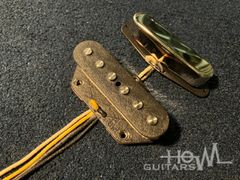 HOWL GUITARS Original Pickup ‘61-'62 Telecaster “Black Bobbin” Set ハウルギターズ 手巻き ピックアップ [Plain Enamel]