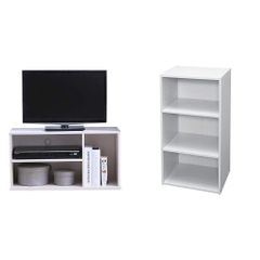 アイリスオーヤマ カラーボックス 【収納セット】 2点セット