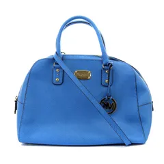 マイケルコース MICHAEL KORS ハンドバッグ ショルダーバッグ 2way レザー 青 ブルー 35S3GSAS3L /AK1のサムネイル