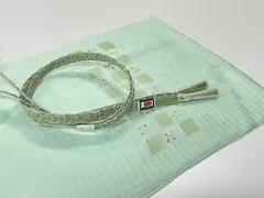 夏用 帯締め 帯揚げ　2点セット 《2024052511》帯締め帯揚げセット  正絹 絹１００％　新品