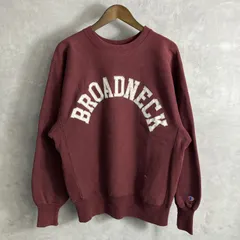 90‘s CHAMPION リバースウィーブ BROADNECK カレッジロゴ スウェット