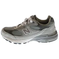 New Balance (ニューバランス) 993 スウェード ローカットスニーカー グレー US9.5/27.5cm MR993GL