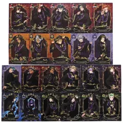 【中古】ポスター 全22種セット 「ジャンボカードダス ディズニー ツイステッドワンダーランド クリアビジュアルポスター2」