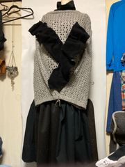 古着　リメイク　ワンピース　LL 2L 3L