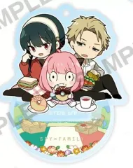 【中古】アクリルスタンド・アクリルパネル フォージャー家(ピクニック) 「SPY×FAMILY ボールチェーン付きちびアクリルスタンドフィギュア」