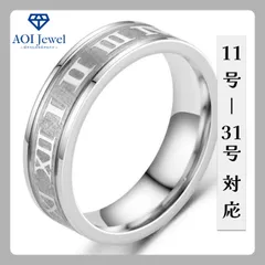 【送料無料！】指輪 メンズ レディース リング ローマ 数字 ステンレス ピンキーリング ファッション アクセサリー シルバー [M015]