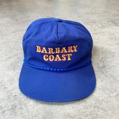80s BARBARY COAST Trucker Cap バーバリーコースト トラッカーキャップ コブラキャップ【BULE】