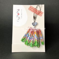 「千羽鶴 ストラップ 千代紙」（和柄1番）