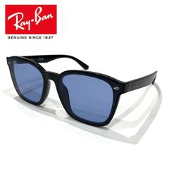 Ray-Ban レイバン  RB4392D 601/80 ブルーレンズ 66□17-145 濃度66% サングラス ブラック