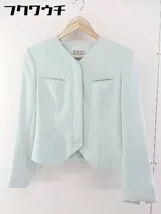 ◇ norma kamali 長袖 ジャケット サイズ9 パステルブルー レディース  【1106230013045】