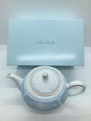 【新品】ノリタケ　ティーポット　レースウッドゴールド　520cc　Noritake　おしゃれ　かわいい　贈り物　ギフト　プレゼント