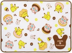 【中古】ブランケット [単品] ピカチュウ＆プリン(ホワイト) ブランケット 「ミスタードーナツ×ポケットモンスター クリスマスコレクション2022」