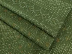 平和屋着物●上質な紬　短冊重ね吉祥文　正絹　逸品　CAAU2437yc