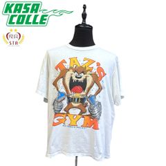 【LOONEY TUNES （TAZ'S GYM）】ルーニーテューンズ タズマニアンデビル Vintage Tシャツ XL