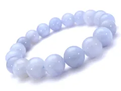 ブルーレースアゲート ブレスレット 10mm パワーストーン ブレスレット メンズ レディース 天然石 数珠 アクセサリー