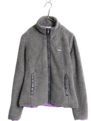 【お得なクーポン配布中!】 パタゴニア ロスロボス ジャケット レディース S 古着 10年製 Patagonia パイル フリース フルジップ ブルゾン ハイネック アウトドア 廃盤
