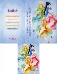 [중고] 머그컵·탕만 Liella! Starlight Prologue(러브라이브! 슈퍼스타!!) 스티커 첨부 코스터 홀더 [세가 콜라보 카페 러브라이브! 니지가사키 학원 스쿨 아이돌 동호회]