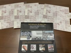 インテリア　剥がして貼るタイル キッチン用 リメイク　６セット