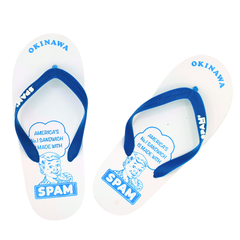 SPAM サンダル ビーチ しまぞうり オールド ホワイト 白 ユニセックス スパム 島 草履