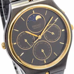 激レア メンズ セイコーSEIKO カデット ムーンフェイズ 7F39
