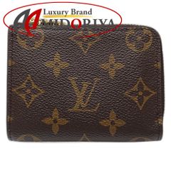 【中古】LOUIS VUITTON ルイヴィトン モノグラム コインケース M83664 ポルトフォイユ ノア ブラウン ジョーヌドール レディース /181639