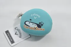 未使用品 キャロウェイ Callaway ボールポーチ 水色 小物入れ シリコン素材
