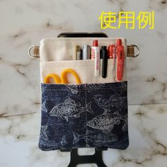 ハンドメイド オーガナイザー ナースポーチ ナースポシェット  No.123