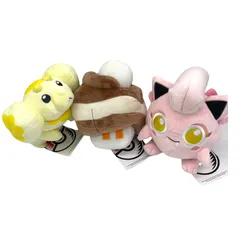 ポケモンセンター　オリジナル　サケブシッポ　パピモッチ　コジオ　ぬいぐるみ