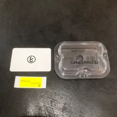 参考上代23100円 未使用品 CAREERING EAR CUFF 903FF BLACK イヤーカフ イヤリング キャリアリング ブラック 75361A6のサムネイル