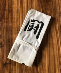SH6 新品　剣道　竹刀　竹刀袋　白色　「闘魂」3本入り