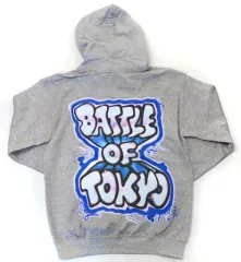 【中古】アウターウェア(男性アイドル) Jr.EXILE Hoodie(パーカー) グレー Lサイズ 「BATTLE OF TOKYO ～ENTER THE Jr.EXILE～」 OFFICIAL LIVE SUPPORT WEAR COLLECTION 