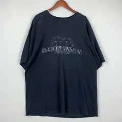 【中古品】HARLEY DAVIDSON ハーレーダビッドソン 00s S/S PRINT TEE 00年代 ショートスリーブ プリント Tシャツ 半袖 トップス HANESボディ USA製 【145-251023-yy-09-tei】
